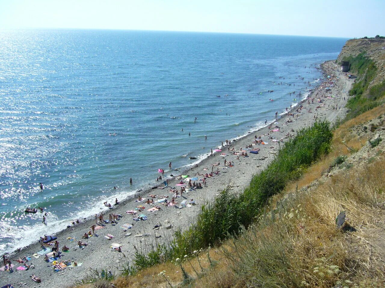 Пляж высокий берег ул тургенева 1 фото Photo: Visoky bereg, beach, Russia, Anapa, ulitsa Turgeneva, 1 - Yandex Maps
