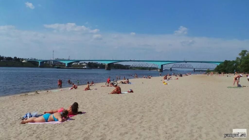 Пляж ярославля фото В Ярославле на всех трех официальных пляжах запрещено купаться - 29 Мая 2015 #Яр