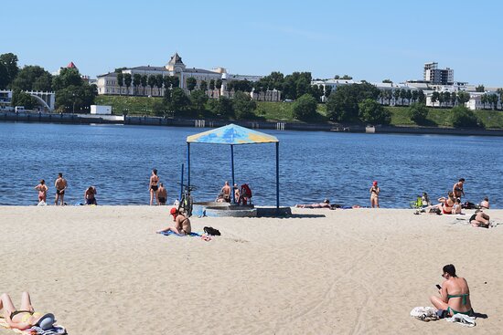 Пляж ярославля фото Отели рядом с Тверицкий Пляж, Ярославль - Tripadvisor