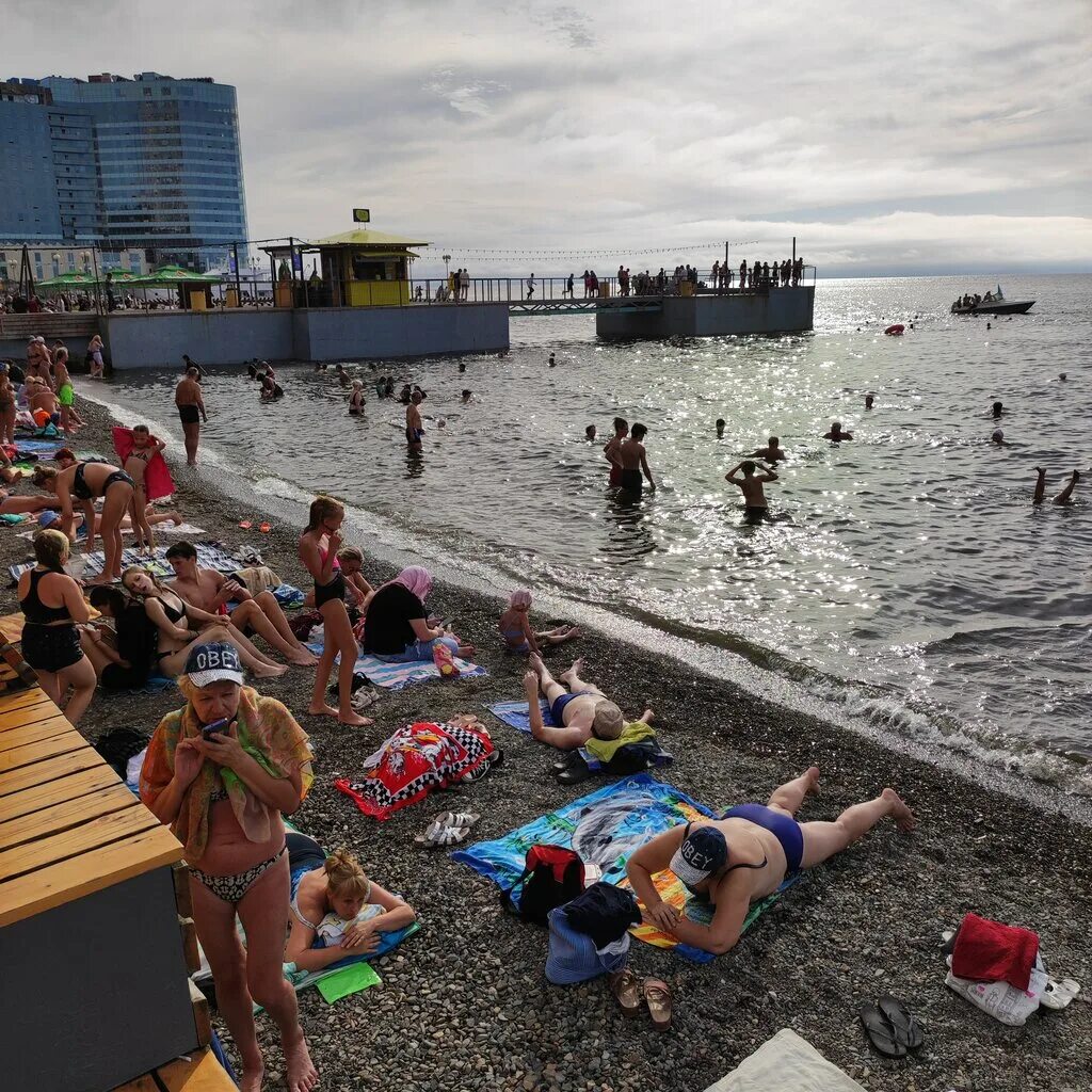Пляж юбилейный владивосток фото Пляж Юбилейный, beach, Primorye Territory, Vladivostok, Shkota Peninsula - Yande