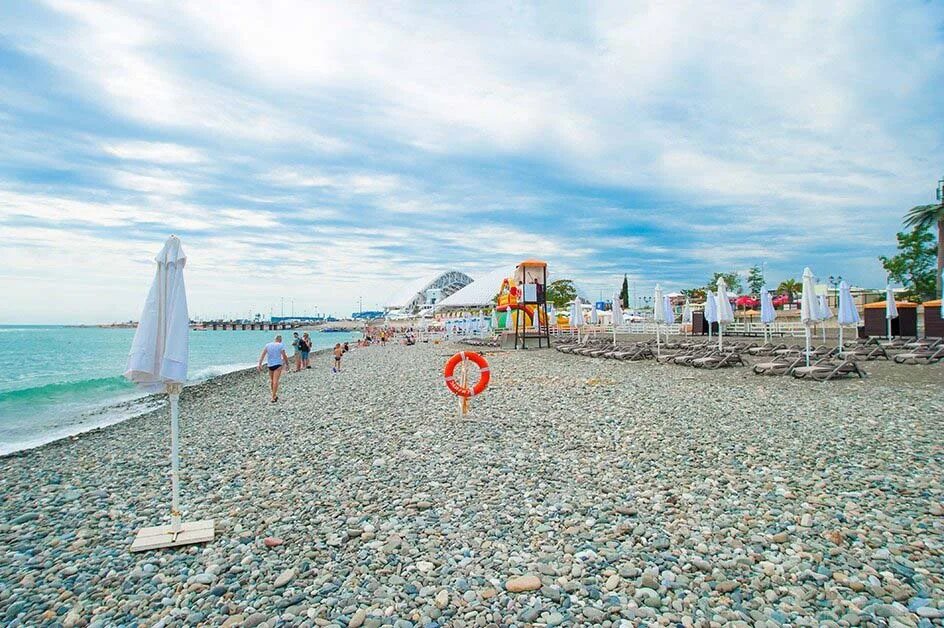 Пляж южный сочи фото Фото Отель Omega Sirius (Омега Сириус), Адлер, Сочи