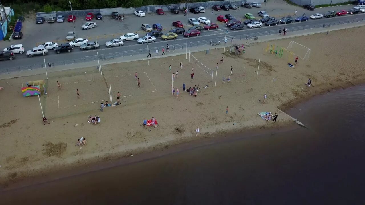 Пляж затон саратов большая затонская улица фото Саратов Dji Mavic pro 4k пляж затон - YouTube