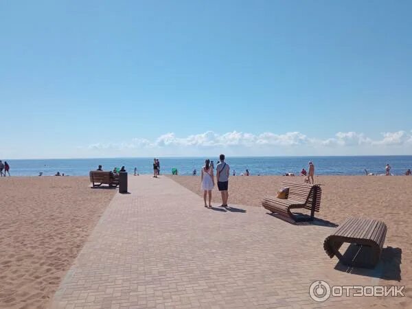Пляж зеленогорска фото Отзыв о Золотой пляж (Россия, Зеленогорск) Жемчужина Курортного района