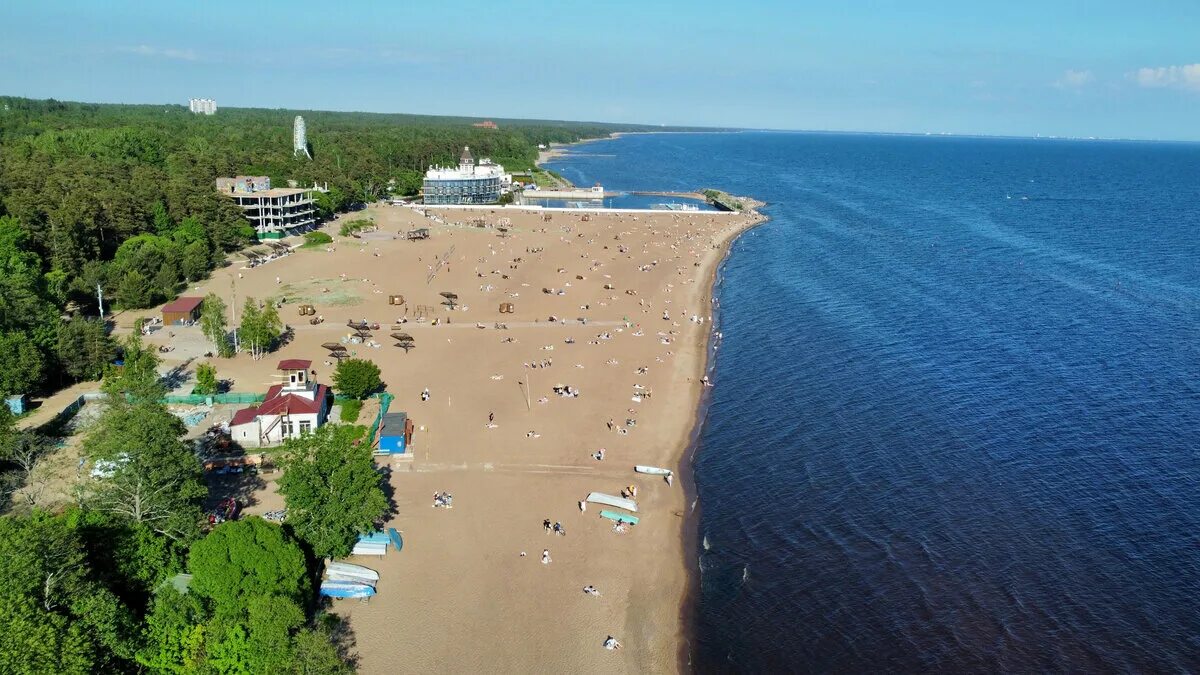 Пляж зеленогорска фото Два классных пляжа под Питером. Зачем ехать на море, если всё под боком? Макс Пу