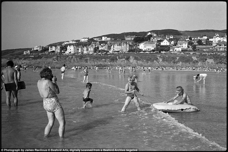 Пляжи 60 годов фото Nostalgia-inducing phoots of life in rural Devon in the 1970s and 80s Country pi