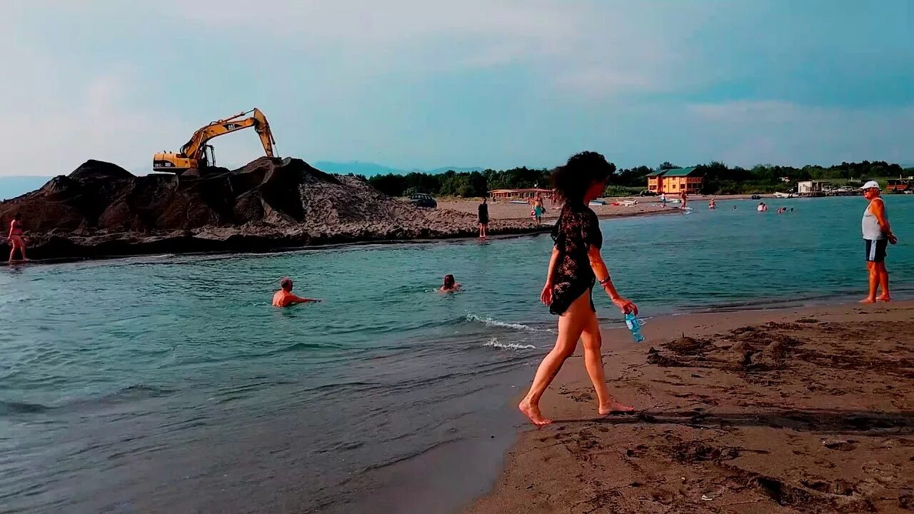 Пляжи ада бояна фото Ada Bojana - Usce Rijeke Bojane Otvoreno - YouTube