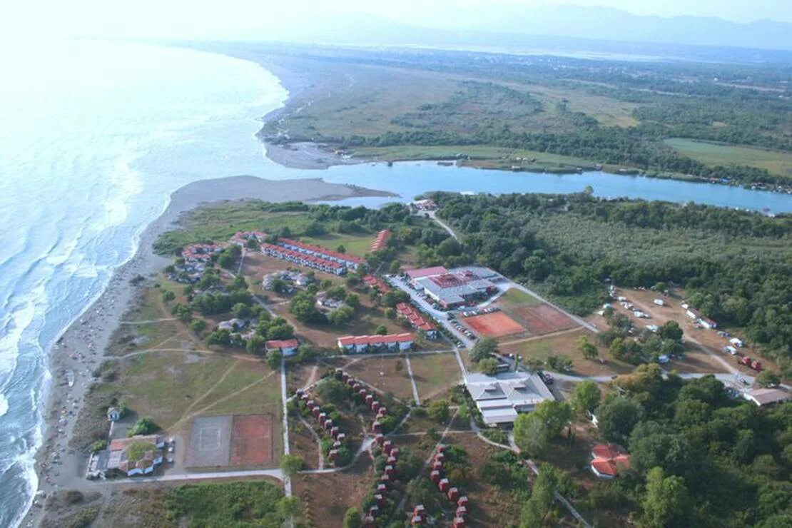 Пляжи ада бояна фото Кемпинг Ada Bojana в Черногория - camping.info