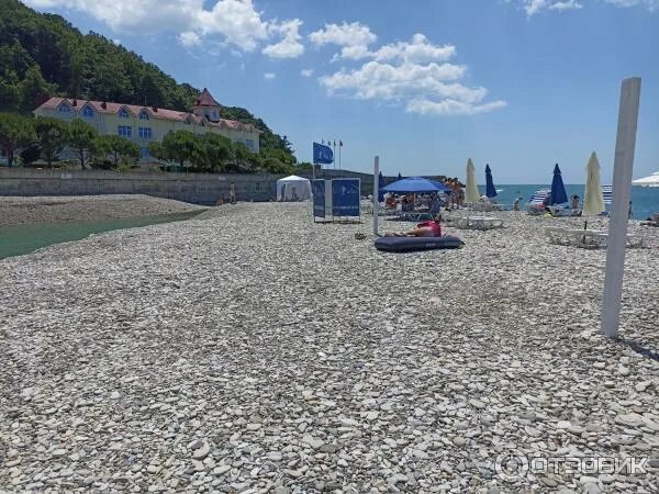 Пляжи агоя фото Отзыв о Пляж п. Агой (Россия, Краснодарский край) И речка и море 2 в 1
