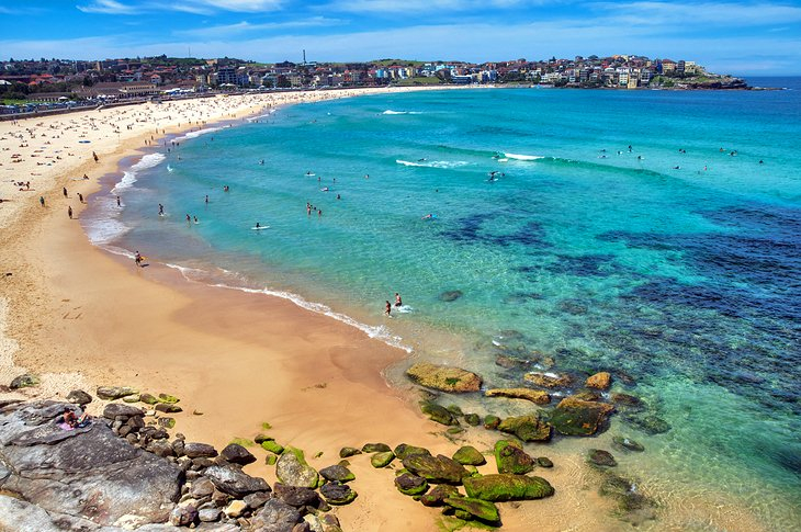 Пляжи австралии фото Bondi Beach, New South Wales