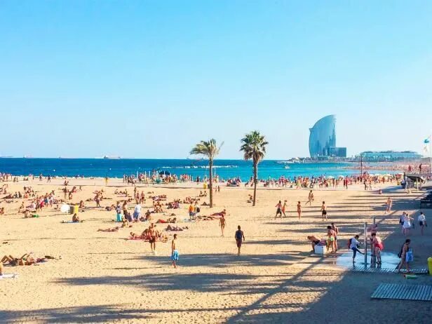 Пляжи барселоны фото Barcelona, Spain Spain travel, Barcelona beach, Europe beaches