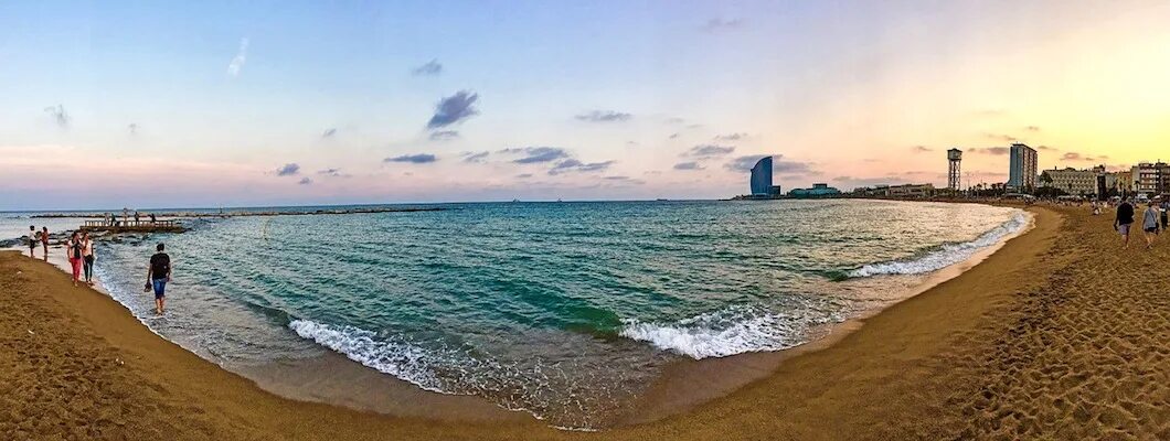 Пляжи барселоны фото Spending Time on Barcelona Beaches - Club Villamar