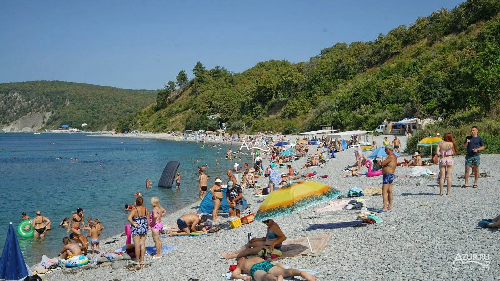 Пляжи бухты инал фото Фотогалерея Пляж шестого участка в Бухта Инал Фото на сайте Azur.ru