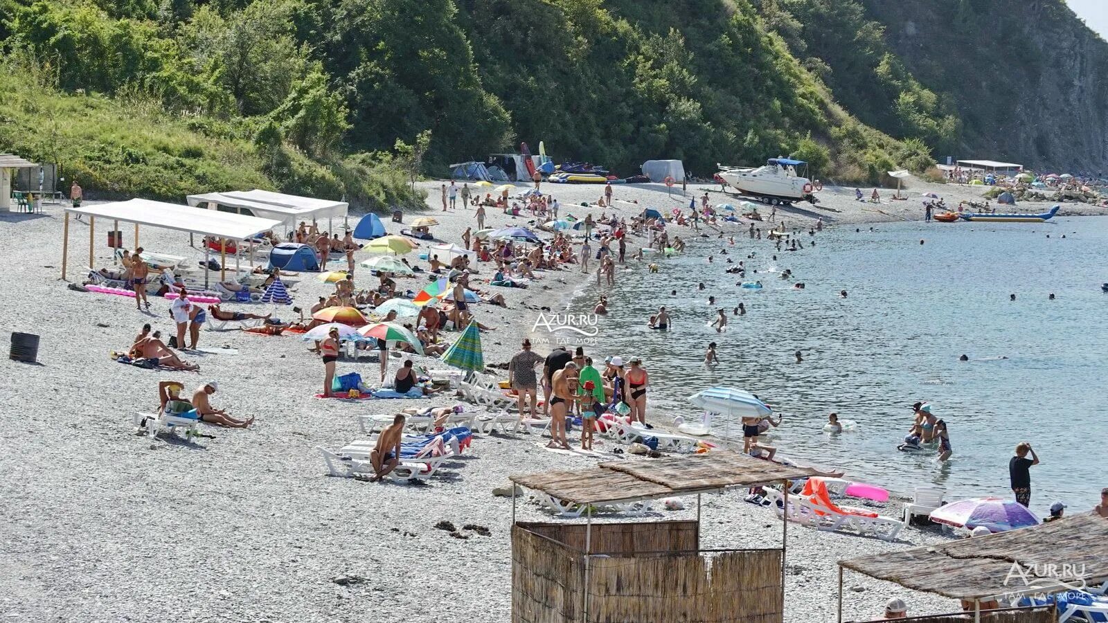 Пляжи бухты инал фото Фотогалерея Пляж шестого участка в Бухта Инал Фото на сайте Azur.ru