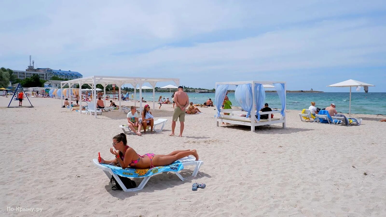 Пляжи черноморского крым фото Пляжи в пгт Черноморское в Крыму - карта, фото, описание