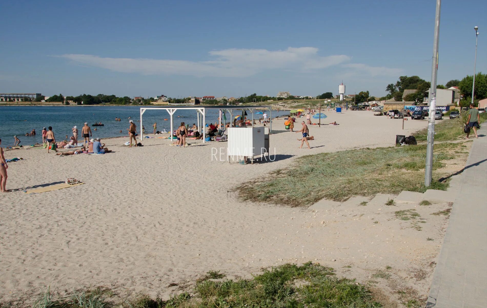 Пляжи черноморского крым фото Песчаное побережье черного моря