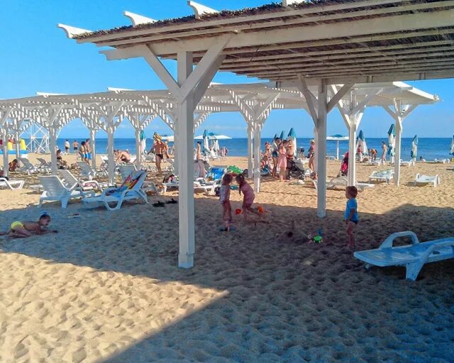 Пляжи евпатории крым фото Крымские пляжи становятся чище и безопаснее Гид по Крыму "Наш Крым" Капитан Крым