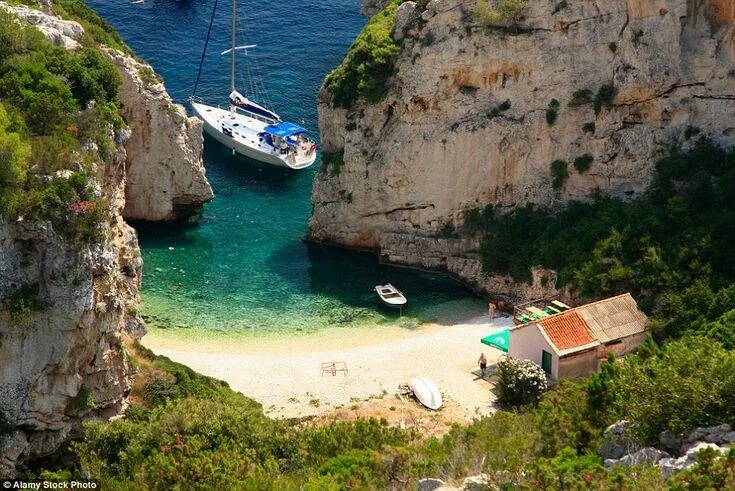 Пляжи европы фото Is this the best beach in Europe? Stiniva in Croatia takes top honours Best beac