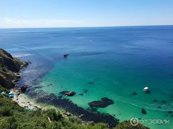 Пляжи фиолента севастополь фото Отзыв о Пляжи мыса Фиолент (Россия, Севастополь) Тигровый, Божественный, Неистов