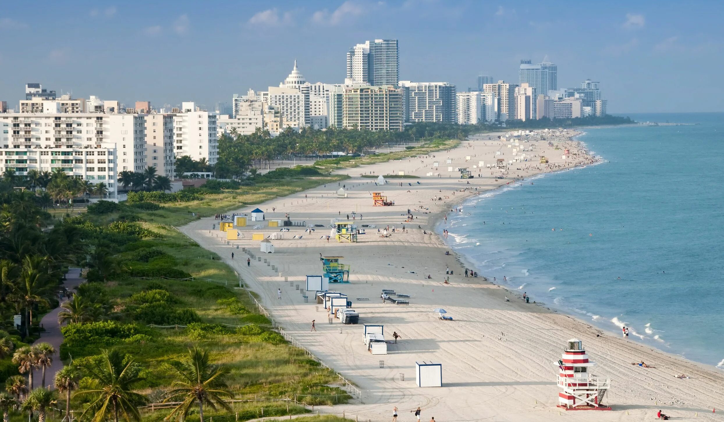 Пляжи флориды фото Big Beach Towel Miami South Beach 35x60 Engagement Anniversary - Etsy Visit flor
