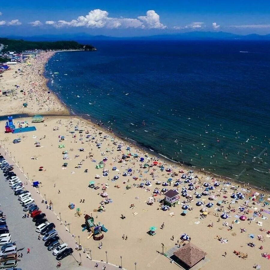 Пляжи фото отдыхающих Шамора и Ботанический сад. Михаил Базылев