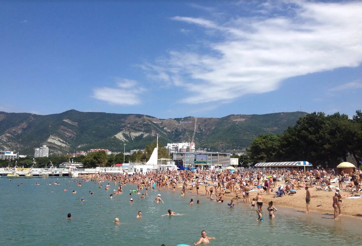 Пляжи геленджика фото Центральный пляж Геленджика. Отели рядом, фото, видео, 2024, как добраться - Тур