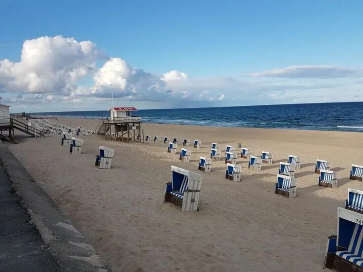 Пляжи германии фото Pin auf Sylt