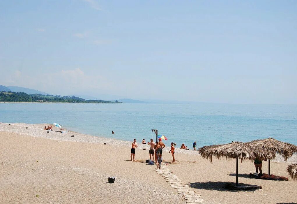 Пляжи гудаута абхазия фото La Terrasa, гостиница, ул. Харазия, 14, Гудаута - Яндекс Карты
