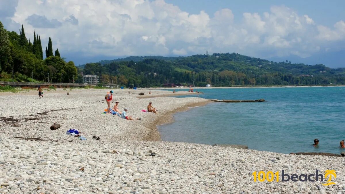 Пляжи гудаута абхазия фото Пляж Гудаута (Gudauta beach)