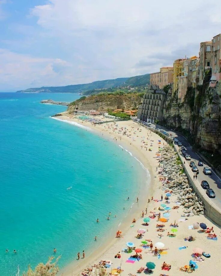 Пляжи италии фото Tropea Beach, Italy Travel around the world, Italian beaches, Places to visit