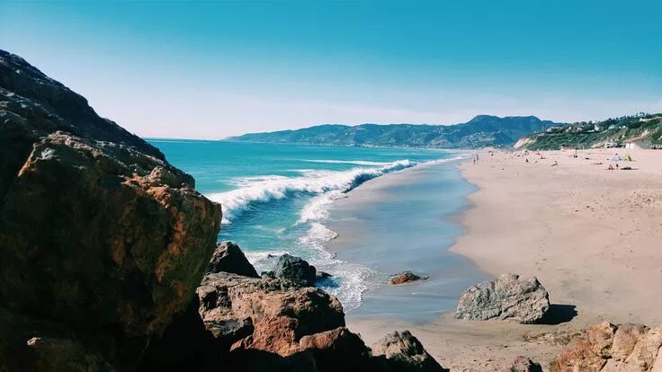 Пляжи калифорнии фото The beautiful Zuma Beach in Malibu, CA OC 5312x2988 * /r/EarthPorn Photography g