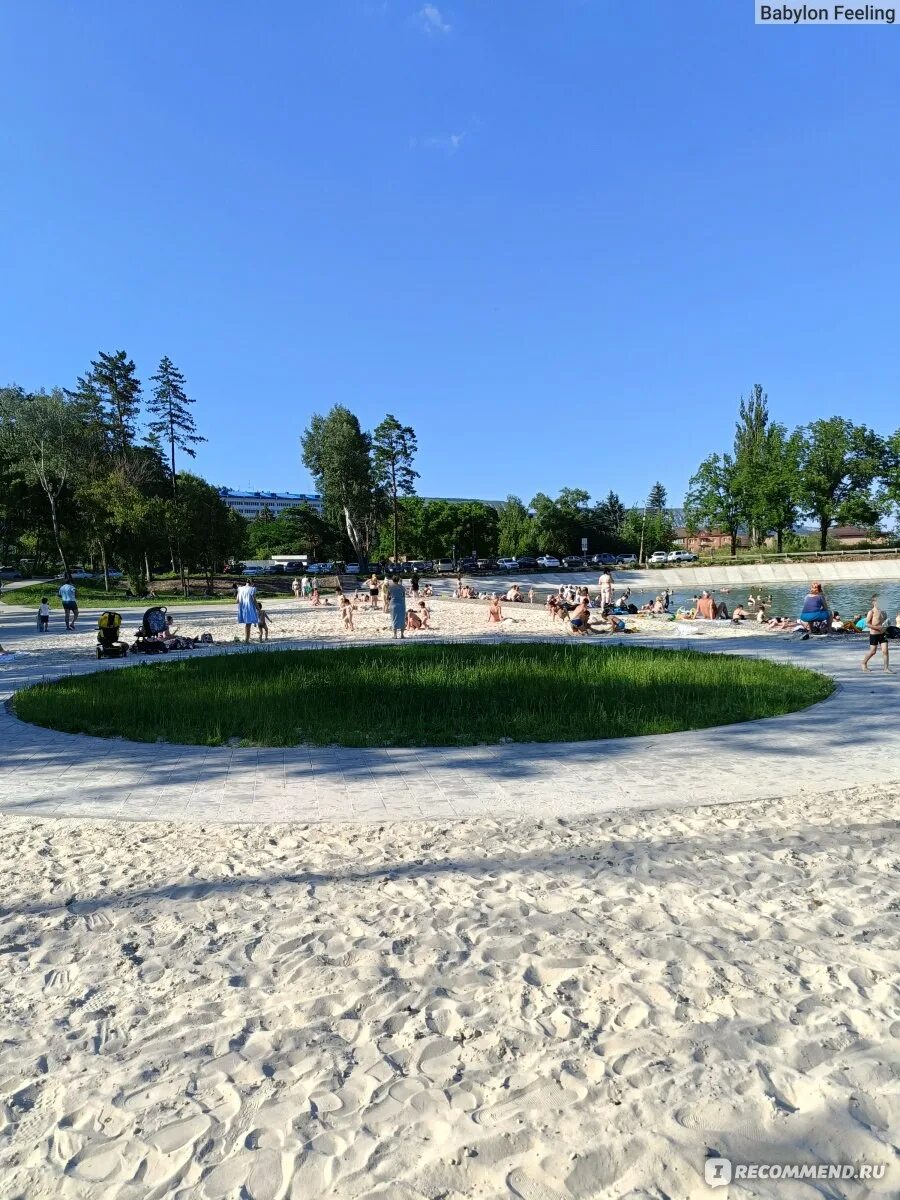 Пляжи кисловодска фото Пляж, Старое Озеро, Кисловодск - "Где искупаться в Кисловодске? Старое озеро отк