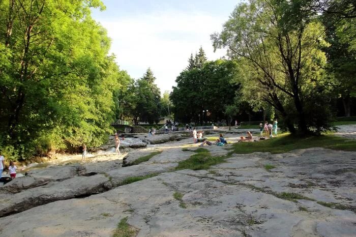 Пляжи кисловодска фото Каменный пляж - Кисловодск