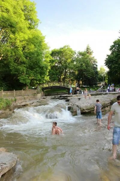 Пляжи кисловодска фото Каменный пляж - Кисловодск