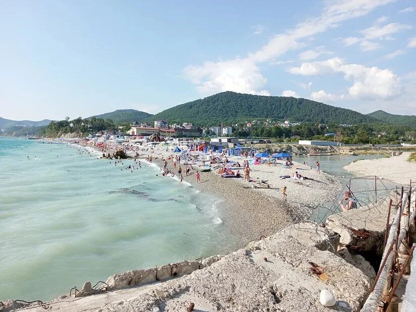 Пляжи краснодарского края 2024 фото Шепси отдых 2024