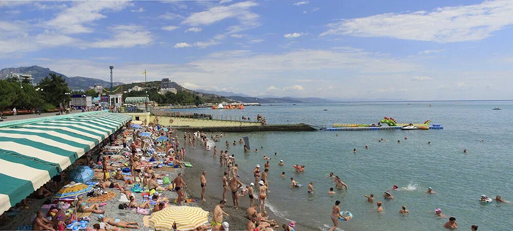 Пляжи крыма алушта фото Отдых 2024 в санаториях Алушты (Крым) и пансионатах Лучший санаторий Алушты "Кие