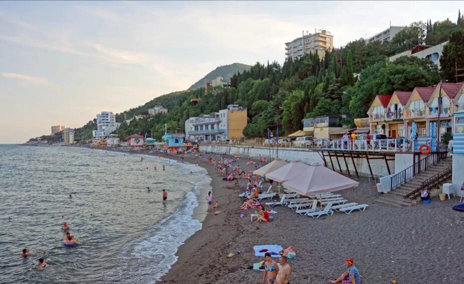 Пляжи крыма алушта фото "Прохлада" гостиница в Алуште, р. Крым, г. Алушта, ул. Набережная, 16-а - цены, 