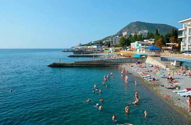 Пляжи крыма алушта фото Почему выбирают Алушту летом 2024