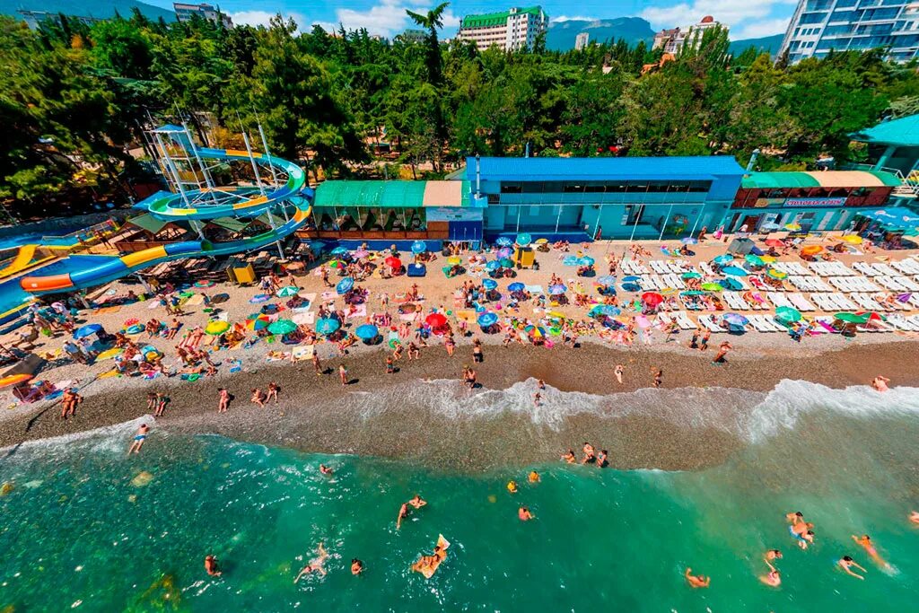 Пляжи крыма алушта фото Россия отель 3* - Россия, Крым - Отели Пегас Туристик