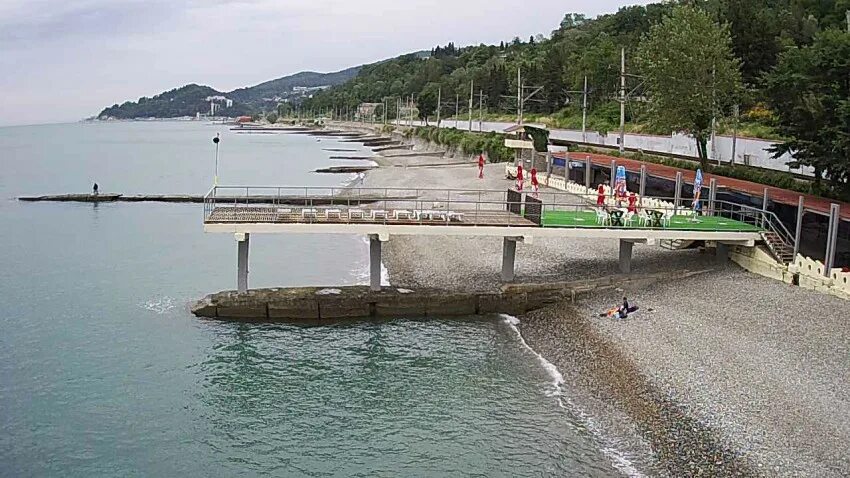 Пляжи кудепсты фото Кудепста новая дорога: найдено 83 картинок