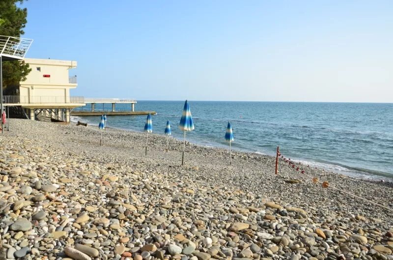 Пляжи кудепсты фото Фото пляжа в Кудепсте, Крым Resorts-Russia
