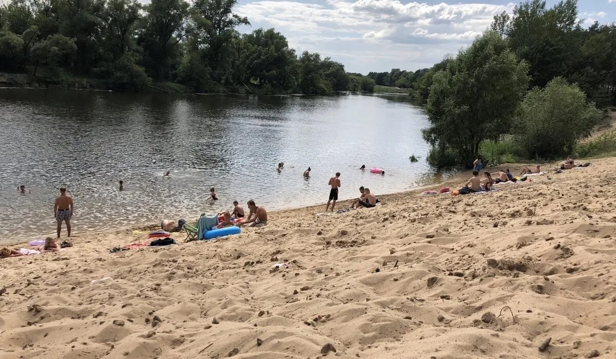 Пляжи курска фото На курских пляжах брали пробы воды и песка - РИА Курск