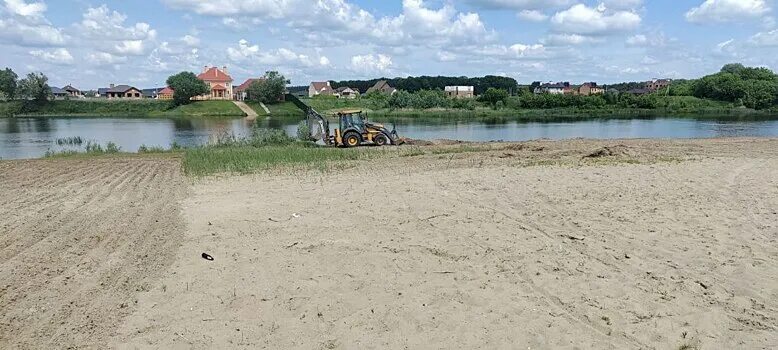 Пляжи курска фото В Курске обустраивают новый пляж на улице Гуторовской - Рамблер/путешествия