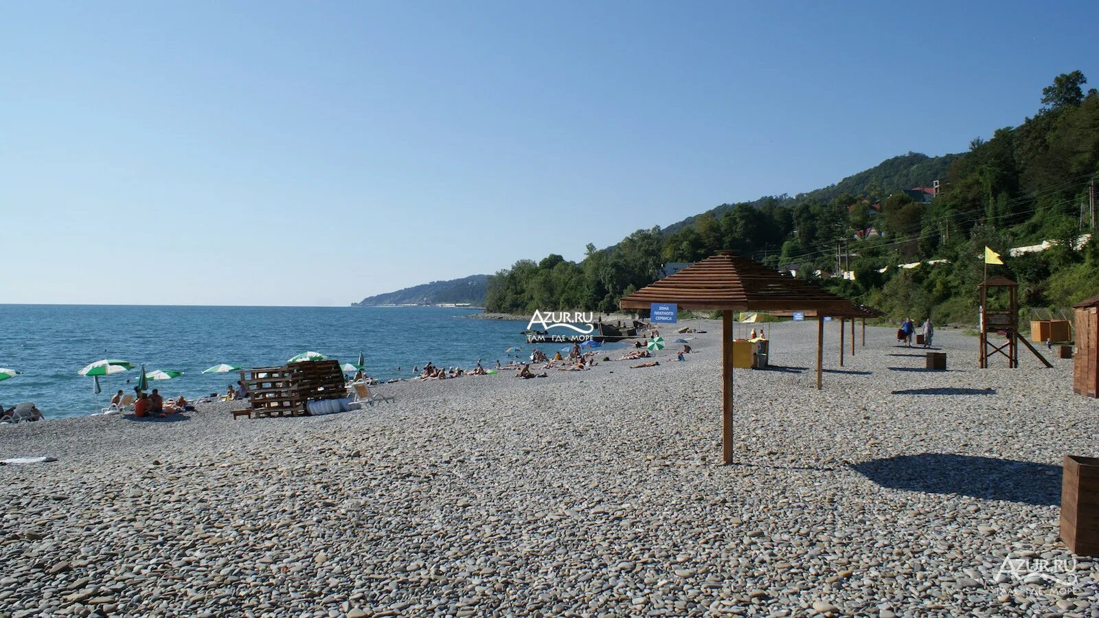 Пляжи мамайки фото Фотогалерея Пляж Ласточка в Сочи Фото на сайте Azur.ru