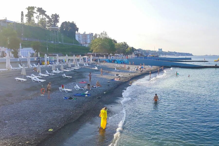 Пляжи мамайки сочи фото Пляж "Куба" в Сочи (Мамайка) - цены, описание, где находится