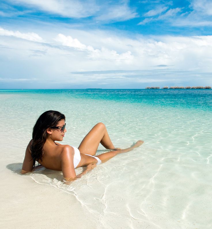 Пляжи мира фото девушки #Maldive