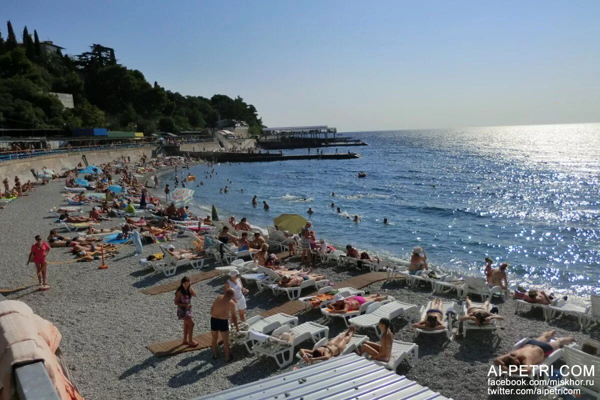 Пляжи мисхора фото Мисхорский парк, Часть-4: Пляжи, Море, Волны - http://ai-petri.com/crimea-park/9