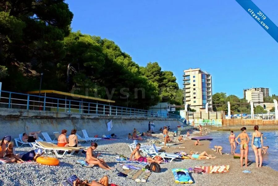 Пляжи мисхора фото Раздел "Пляжи Мисхора" в альбоме "Фотографии курорта Мисхор" фотогалереи поселка