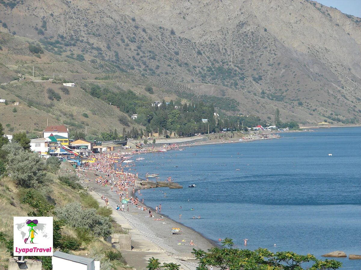 Пляжи морское крым фото Morskoye - budget holidays in the Crimea Travel blog LyapaTravel