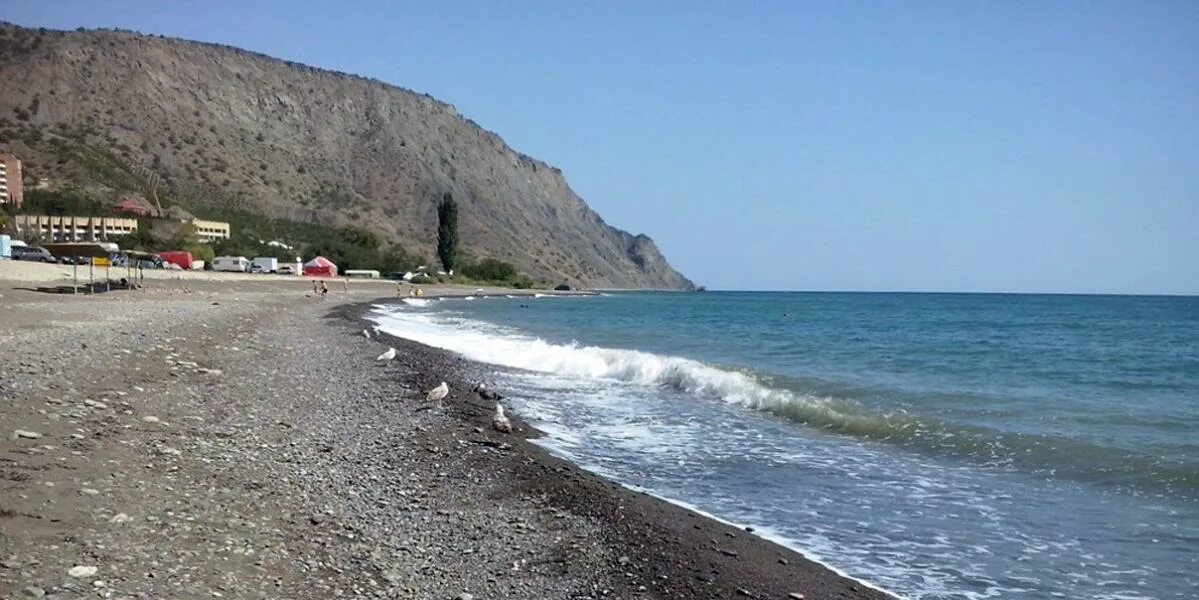 Пляжи морское крым фото В селе Морское под Судаком разрушается берегоукрепление пляжа :: sudak-krim.ru