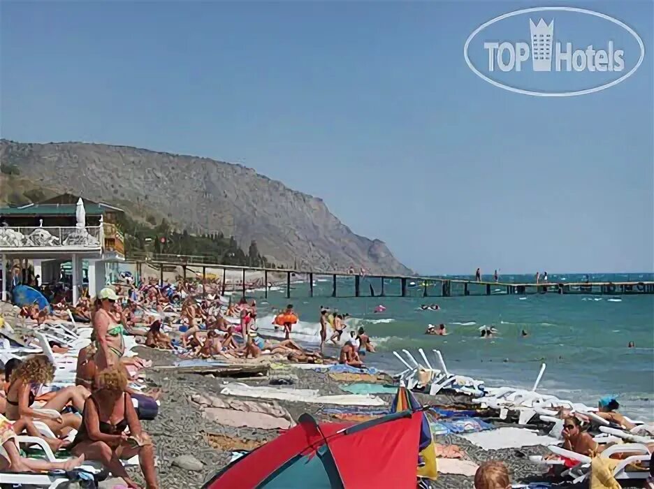 Пляжи морское крым фото Фото и видео отеля 1000 звезд. Рейтинг отелей и гостиниц мира - TopHotels.